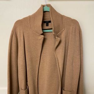 Ella open-front coat